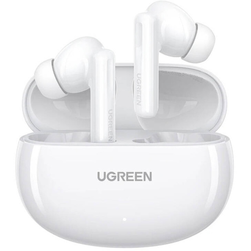 Ugreen Distributor - 6941876211586 - UGR1802 - UGREEN WS200 HiTune T6 Hybrid ANC wireless in-ear headphones Bluetooth 5.3 white - B2B homescreen