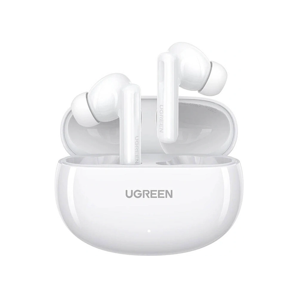 Hurtownia GSM - UGREEN WS200 HiTune T6 Hybrid ANC Bluetooth 5.3 fehér vezeték nélküli fülhallgató - UGR1802 - {ean13} - Hurt