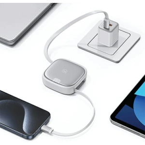 Hurtownia GSM - Kábel 3w1 USAMS US-SJ650 MicroUSB / USB-C / Lightning 60W ezüst/silver - USA1023 - {ean13} - Hurt
