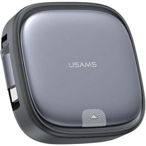 Hurtownia GSM - Kábel 3w1 USAMS US-SJ650 MicroUSB / USB-C / Lightning 60W acélos/rozsdamentes - USA1024 - {ean13} - Hurt