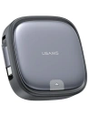 Kábel 3w1 USAMS US-SJ650 MicroUSB / USB-C / Lightning 60W acélos/rozsdamentes