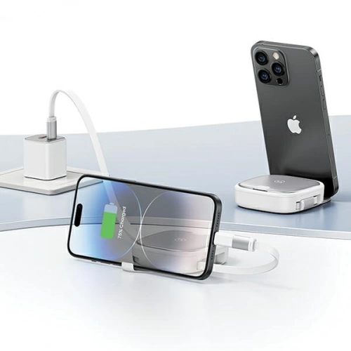 Kabel 3w1 USAMS US-SJ650 MicroUSB / USB-C / Lightning 60W stalowy/tarnish