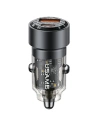 USAMS C39 car charger USB-A, USB-C 60W black
