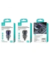 Hurtownia GSM - Ładowarka samochodowa USAMS C39 USB-A, USB-C 60W czarny/black - USA1025 - {ean13} - Hurt