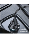Hurtownia GSM - Auto nabíječka USAMS C39 USB-A, USB-C 60W fialová/purple - USA1026 - {ean13} - Hurt