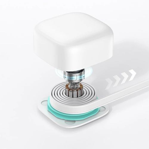 Ładowarka sieciowa USAMS US-CC202 USB-C + kabel Lighning PD QC 35W biały/white