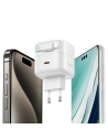 Hurtownia GSM - Încărcător de rețea USAMS US-CC202 USB-C + cablu Lightning PD QC 35W negru - USA1030 - {ean13} - Hurt