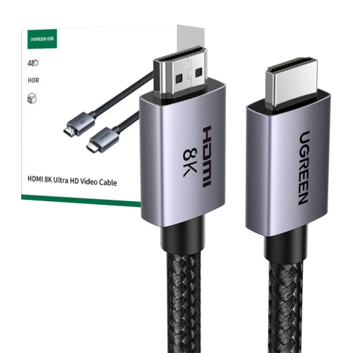 Kabel HDMI 2.1 UGREEN HD171 1m czarny