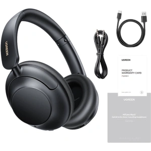 Hurtownia GSM - Bezdrátová náušní sluchátka UGREEN HP202 HiTune Max5 Hybrid ANC Bluetooth 5.0 černá - UGR1807 - {ean13} - Hurt
