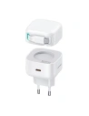 Încărcător de rețea USAMS US-CC202 USB-C + cablu USB-C PD QC 35W alb/white