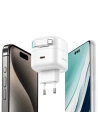 Hurtownia GSM - Încărcător de rețea USAMS US-CC202 USB-C + cablu USB-C PD QC 35W alb/white - USA1031 - {ean13} - Hurt