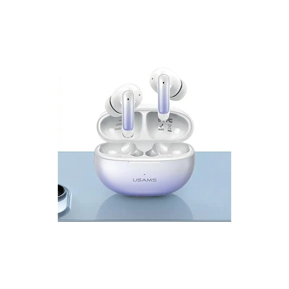Hurtownia GSM - USAMS X-don Series ENC TWS Bluetooth 5.3 vezeték nélküli fülhallgató, fiolet gradient/purple blue - USA1033 - {ean13} - Hurt