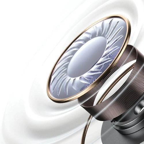 Bezprzewodowe słuchawki dokanałowe USAMS X-don Series ENC TWS Bluetooth 5.3 fioletowy gradient/purple blue