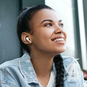 Wholesale USAMS X-don Series wireless in-ear headphones ENC TWS Bluetooth 5.3 gradient blue - USA1034 - {ean13} - Hurt