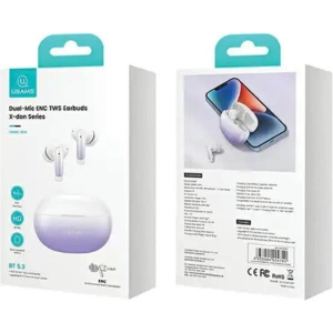 Wholesale USAMS X-don Series wireless in-ear headphones ENC TWS Bluetooth 5.3 gradient blue - USA1034 - {ean13} - Hurt