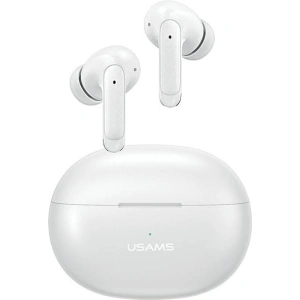 Wholesale USAMS X-don Series wireless in-ear headphones Dual mic ENC TWS Bluetooth 5.3 white - USA1035 - {ean13} - Hurt