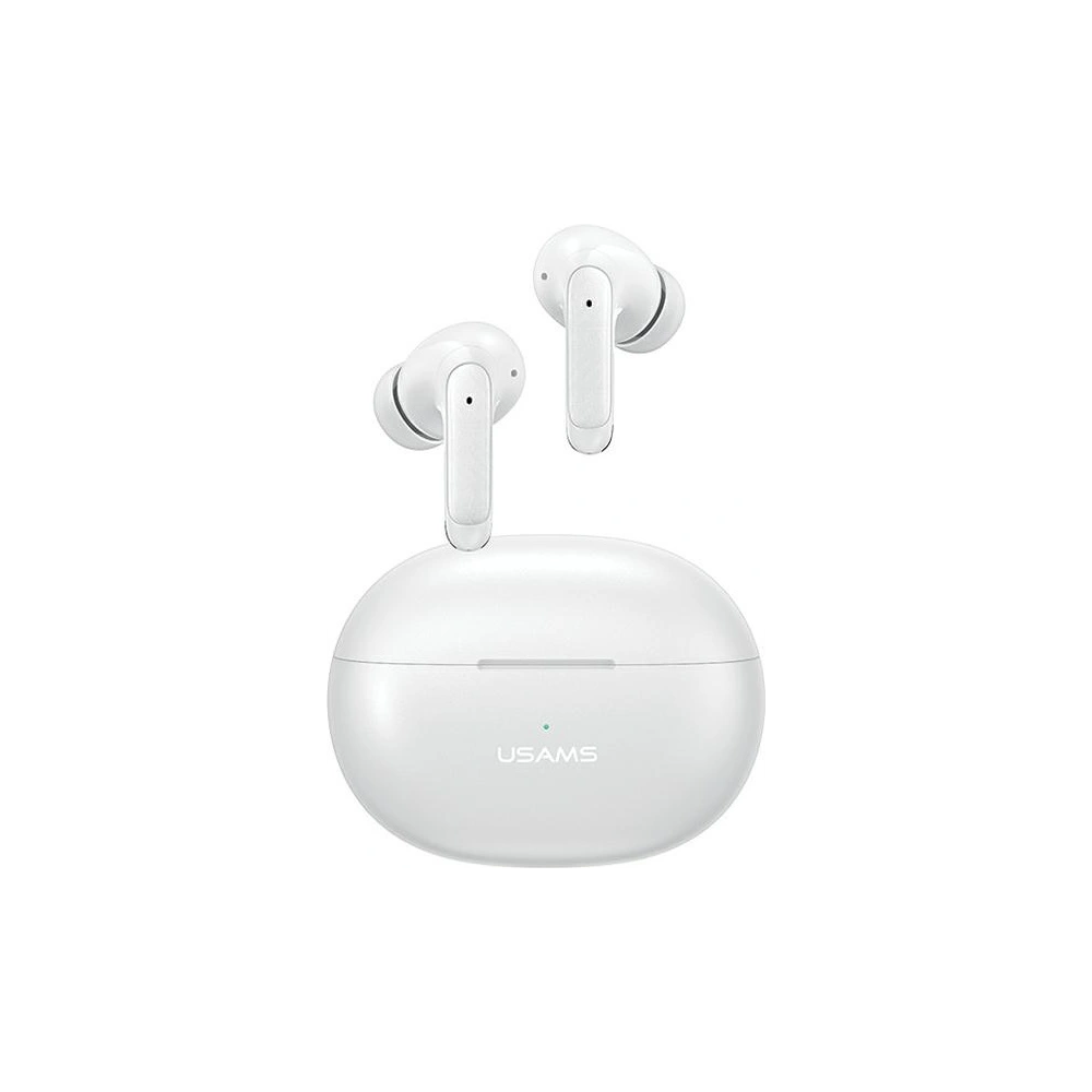 Hurtownia GSM - USAMS X-don sorozat vezeték nélküli fülhallgató, dupla mikrofonos ENC TWS Bluetooth 5.3 fehér színben - USA1035 - {ean13} - Hurt
