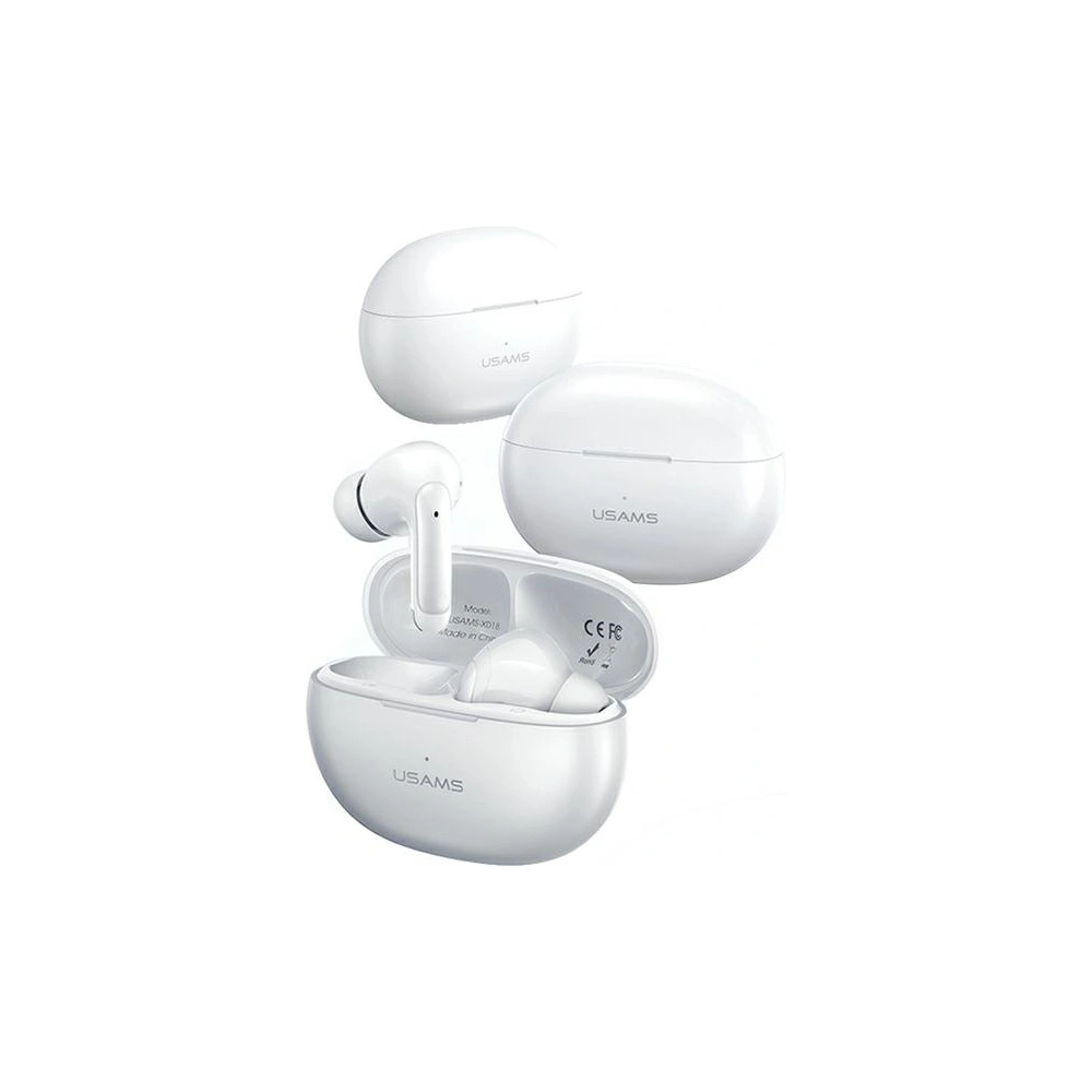 Hurtownia GSM - Kabellose In-Ear-Kopfhörer USAMS X-don Serie Dual mic ENC TWS Bluetooth 5.3 weiß/white - USA1035 - {ean13} - Hurt