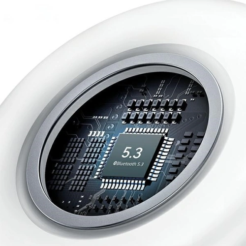 Bezprzewodowe słuchawki dokanałowe USAMS X-don Series Dual mic ENC TWS Bluetooth 5.3 biały/white