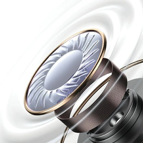 Bezprzewodowe słuchawki dokanałowe USAMS X-don Series Dual mic ENC TWS Bluetooth 5.3 biały/white