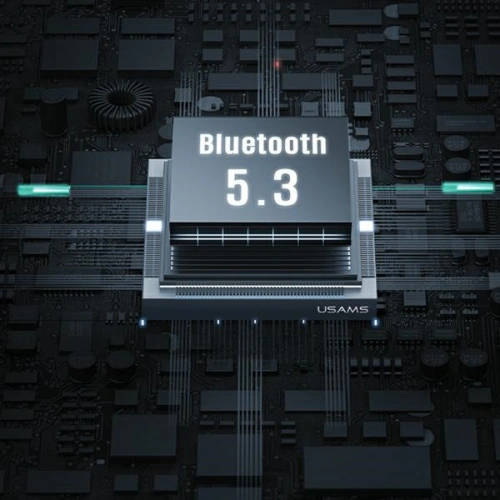 Bezprzewodowe słuchawki dokanałowe USAMS X-don Series Dual mic ENC TWS Bluetooth 5.3 czarny/black