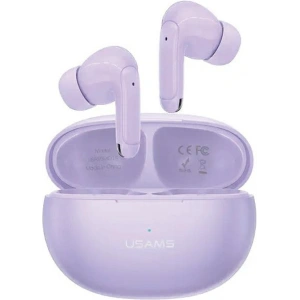 Wholesale USAMS X-don Series wireless in-ear headphones Dual mic ENC TWS Bluetooth 5.3 purple - USA1037 - {ean13} - Hurt