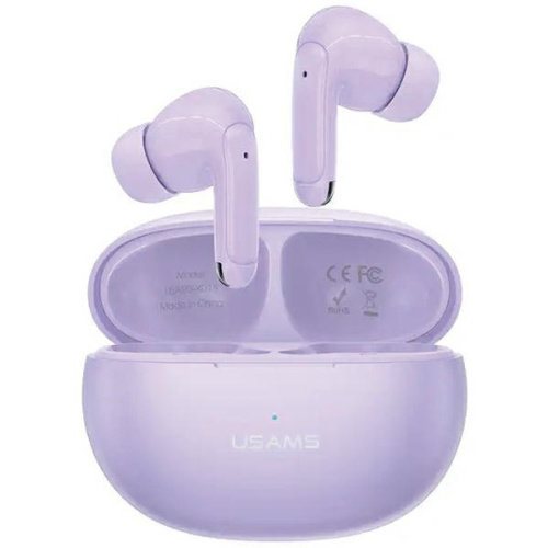 Usams Distributor - 6958444907987 - USA1037 - USAMS X-don Series wireless in-ear headphones Dual mic ENC TWS Bluetooth 5.3 purple - B2B homescreen
