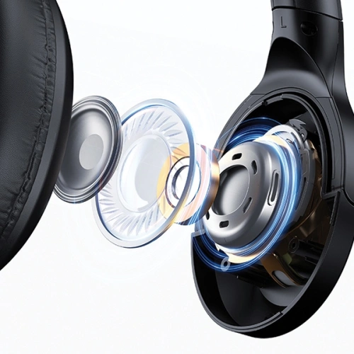 Bezprzewodowe słuchawki nauszne USAMS US-YH Series Bluetooth 5.3 beżowy/beige