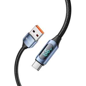 Hurtownia GSM - Cablu Tech-Protect Ultraboost LED USB-A / USB-C 66W / 6A 200cm Albastru - THP2586 - {ean13} - Hurt