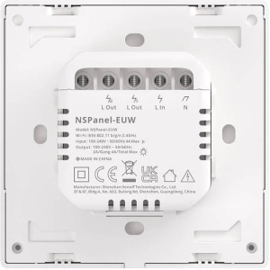 Wholesale Sonoff NSPanel smart wall switch white - SNF139 - {ean13} - Hurt