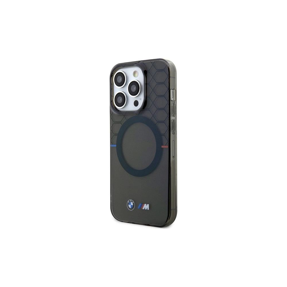 Hurtownia GSM - Etui BMW BMHMP13LHGPK Apple iPhone 13 Pro / 13 Pattern MagSafe gri/grey - BMW587 - {ean13} - Hurt