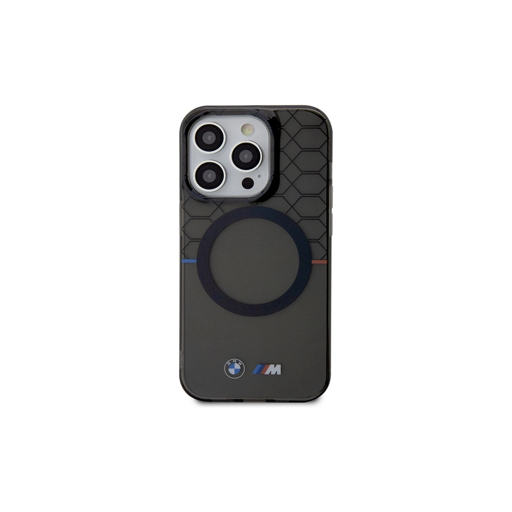 Hurtownia GSM - Etui BMW BMHMP13LHGPK Apple iPhone 13 Pro / 13 Pattern MagSafe gri/grey - BMW587 - {ean13} - Hurt