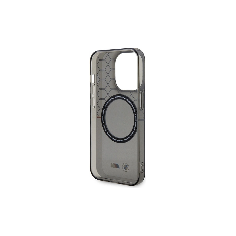Hurtownia GSM - Etui BMW BMHMP13LHGPK Apple iPhone 13 Pro / 13 Pattern MagSafe gri/grey - BMW587 - {ean13} - Hurt