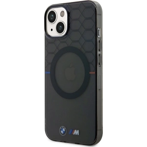 Hurtownia GSM - Case BMW BMHMP13MHGPK Apple iPhone 13 / 14 / 15 Muster MagSafe grau - BMW588 - {ean13} - Hurt