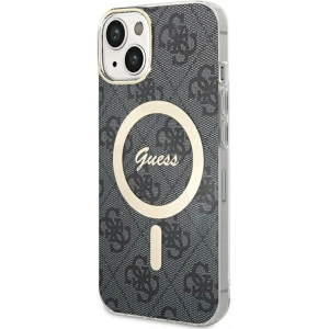Hurtownia GSM - Etui Guess GUHMP15MH4STK Apple iPhone 15 Plus / 14 Plus hardcase 4G MagSafe negru/black - GUE3136 - {ean13} - Hurt