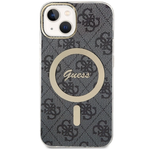 Etui Guess GUHMP15MH4STK Apple iPhone 15 Plus / 14 Plus hardcase 4G MagSafe czarny/black