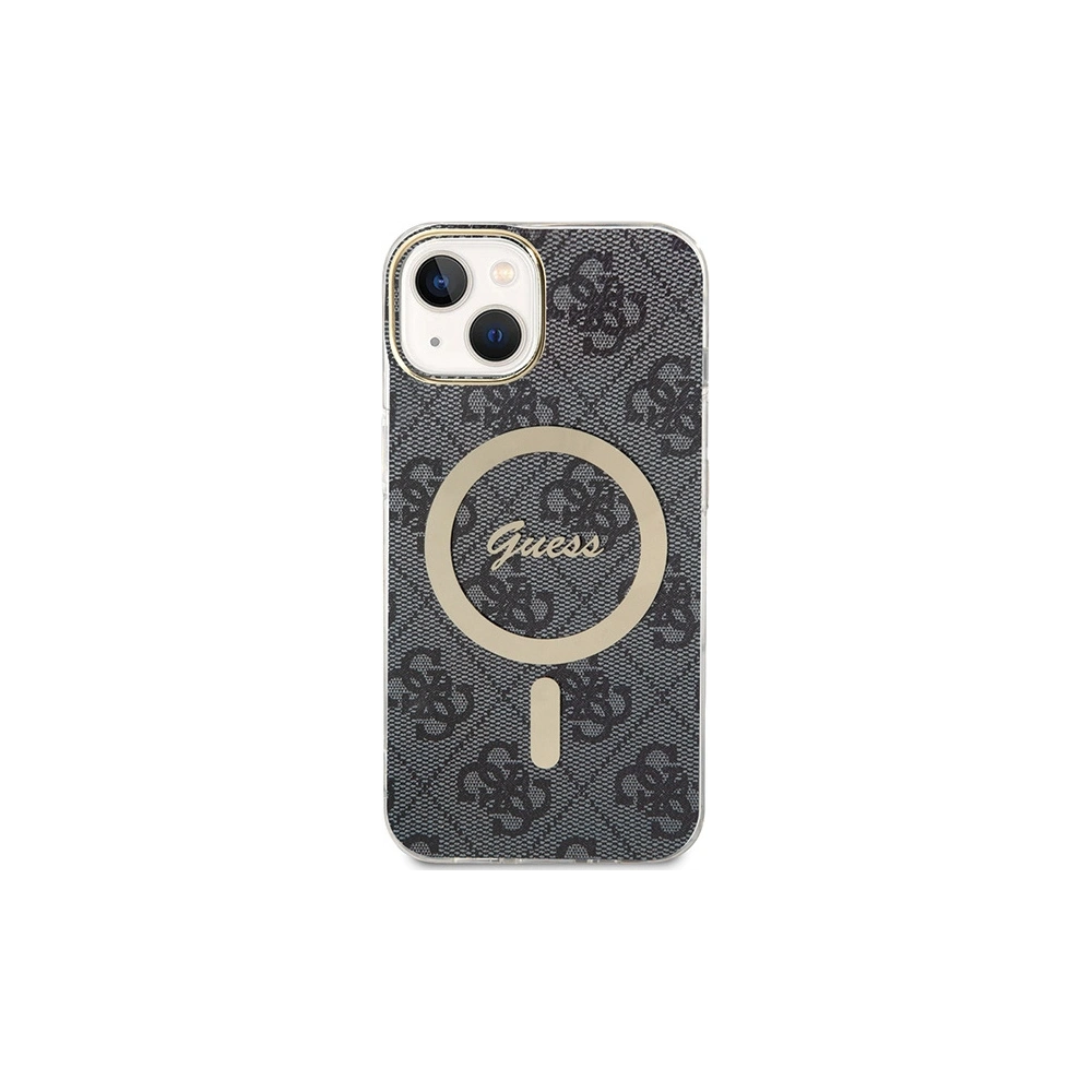 Hurtownia GSM - Etui Guess GUHMP15MH4STK Apple iPhone 15 Plus / 14 Plus hardcase 4G MagSafe černý/black - GUE3136 - {ean13} - Hurt