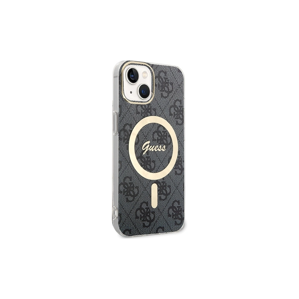 Hurtownia GSM - Etui Guess GUHMP15MH4STK Apple iPhone 15 Plus / 14 Plus hardcase 4G MagSafe černý/black - GUE3136 - {ean13} - Hurt