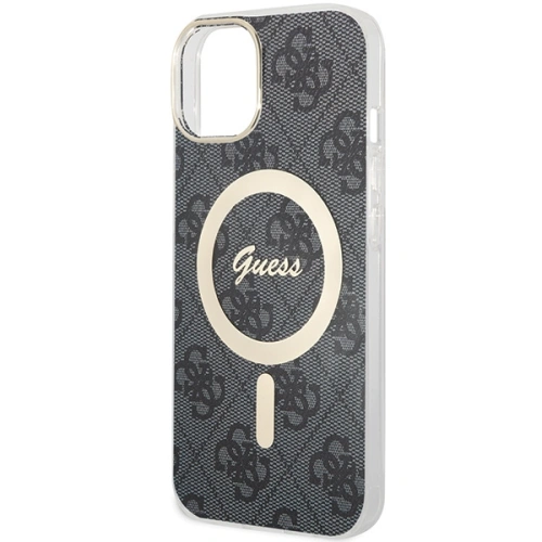 Etui Guess GUHMP15MH4STK Apple iPhone 15 Plus / 14 Plus hardcase 4G MagSafe czarny/black