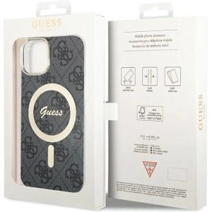Hurtownia GSM - Etui Guess GUHMP15MH4STK Apple iPhone 15 Plus / 14 Plus hardcase 4G MagSafe černý/black - GUE3136 - {ean13} - Hurt