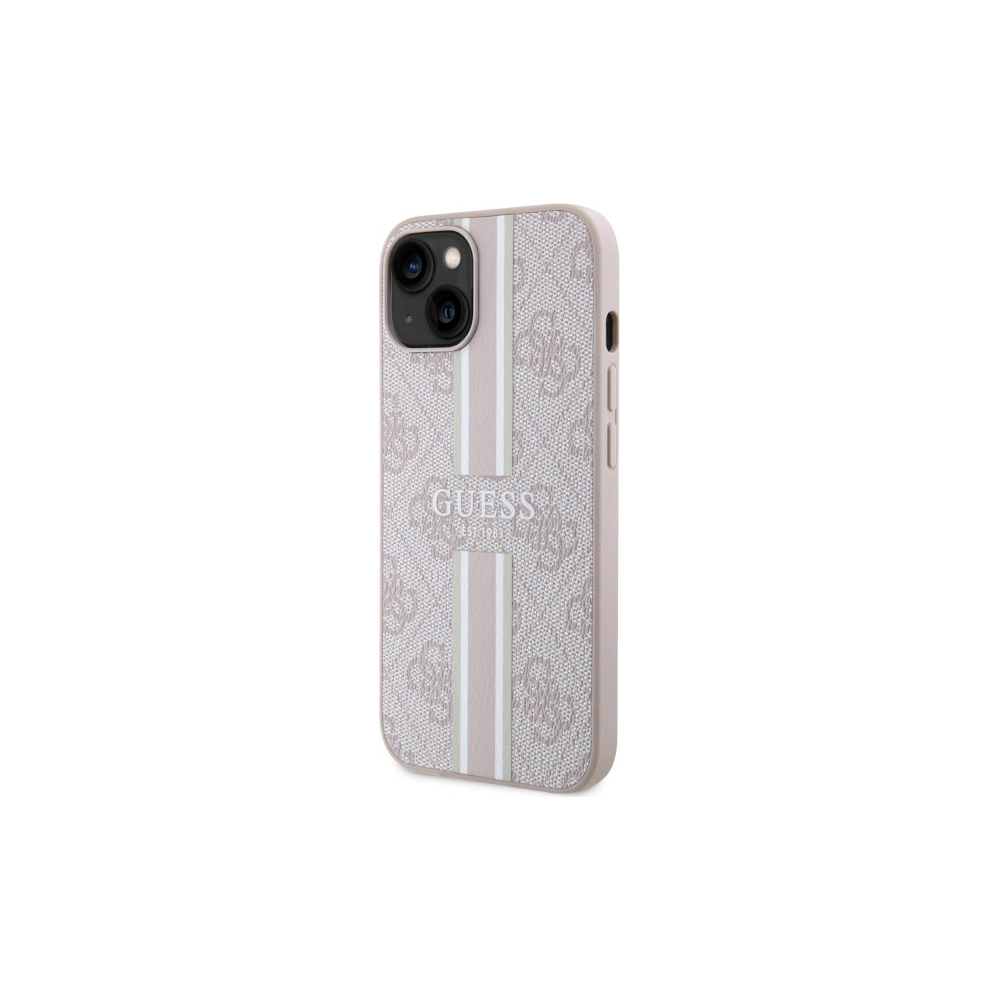 Hurtownia GSM - Etui Guess GUHMP15SP4RPSP Apple iPhone 15 / 14 / 13 hardcase 4G Printed Stripes MagSafe roz/roz - GUE3137 - {ean13} - Hurt