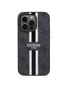 Hurtownia GSM - Case Guess GUHMP15XP4RPSK Apple iPhone 15 Pro Max Hardcase 4G Printed Stripes MagSafe schwarz/black - GUE3138 - {ean13} - Hurt