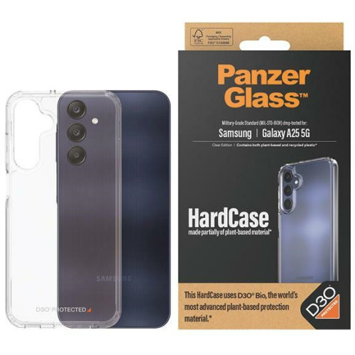 PanzerGlass Distributor - 5711724004667 - PZG570 - PanzerGlass HardCase Samsung Galaxy A25 5G clear - B2B homescreen