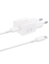 Hurtownia GSM - Ładowarka sieciowa Samsung EP-T2510XW 25W Fast Charge + kabel USB-C / USB-C biały/white - SMG1011 - {ean13} - Hurt
