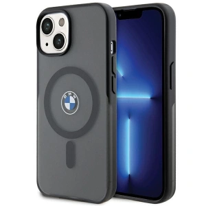 Hurtownia GSM - Etui BMW BMHMP15MDSLK Apple iPhone 15 Plus / 14 Plus hardcase IML Signature MagSafe negru/black - BMW592 - {ean13} - Hurt