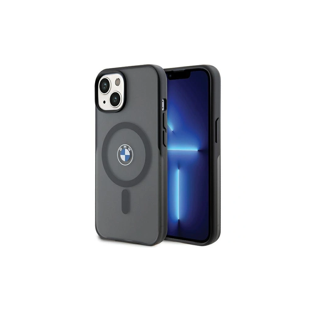 Hurtownia GSM - Etui BMW BMHMP15MDSLK Apple iPhone 15 Plus / 14 Plus hardcase IML Signature MagSafe černý/black - BMW592 - {ean13} - Hurt