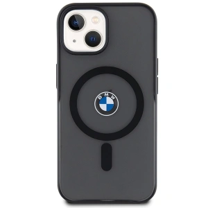 Wholesale BMW BMHMP15MDSLK Apple iPhone 15 Plus / 14 Plus hardcase IML Signature MagSafe black - BMW592 - {ean13} - Hurt