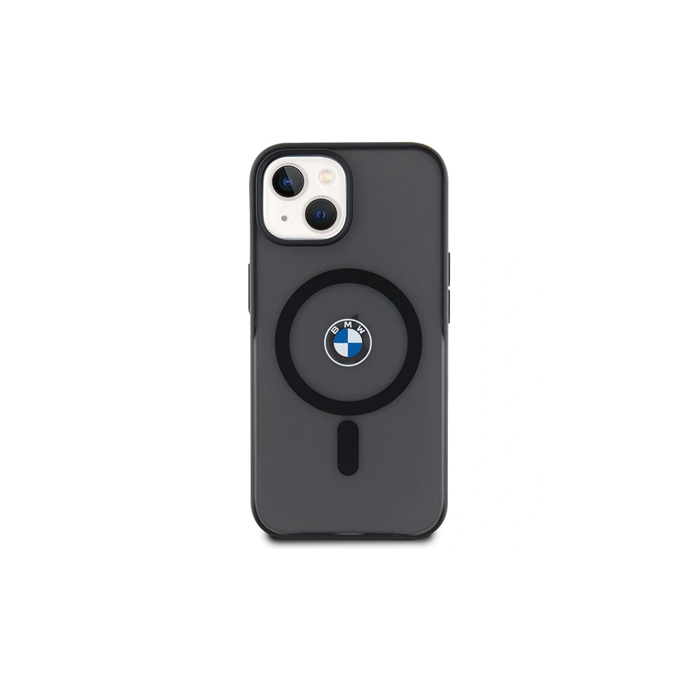 Hurtownia GSM - Etui BMW BMHMP15MDSLK Apple iPhone 15 Plus / 14 Plus hardcase IML Signature MagSafe negru/black - BMW592 - {ean13} - Hurt