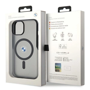 Hurtownia GSM - Etui BMW BMHMP15MDSLK Apple iPhone 15 Plus / 14 Plus hardcase IML Signature MagSafe czarny/black - BMW592 - {ean13} - Hurt