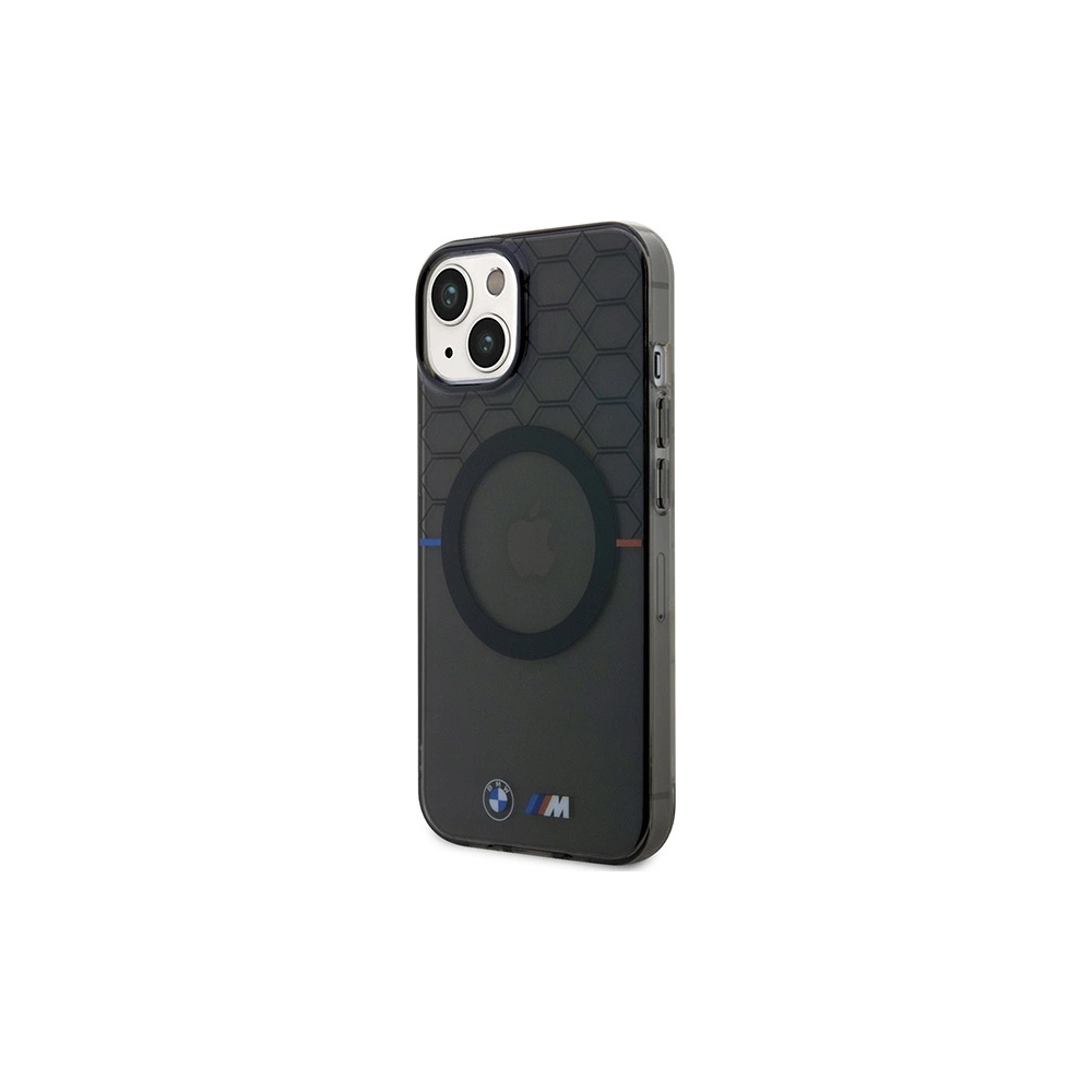 Hurtownia GSM - Etui BMW BMHMP15SHGPK Apple iPhone 15 / 14 / 13 Pattern MagSafe gri/grey - BMW593 - {ean13} - Hurt